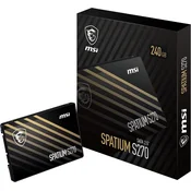 MSI SSD Spatium S270 SATA, 2.5, 240GB