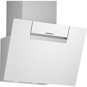 Siemens LC67KFN20 iQ300 Visoka napa bela s steklenim zaslonom, kuhinjska napa, deluje na odvod zraka ali kot