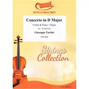 TARTINI:CONCERTO IN D MAJOR VIOLIN & PIANO
