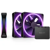NZXT F120 RGB Duo Triple Pack 120mm ventilator crni (RF-D12TF-B1)