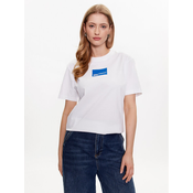 Karl Lagerfeld Jeans Majica 231J1706 Bela Regular Fit
