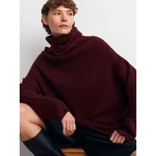 Dilvin Pulover Pullover burgund
