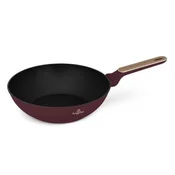 Berlingerhaus WOK ponev s titanovo površino in pokrovom BH-8296 28 cm 28 cm Leonardo Nordic Collection
