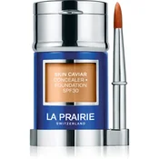 La Prairie Skin Caviar Concealer Foundation puder in korektor SPF 30 odtenek Honey Beige NW-30 30 ml
