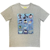 The Beatles Yellow Submarine Montage Heather Grey L Majica