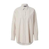 PIECES Bluza PCMELIA temno bež/bela