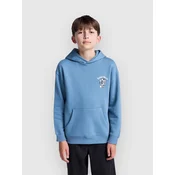 Element Timber Hobos Kids Majica s kapuljacom plava mirage
