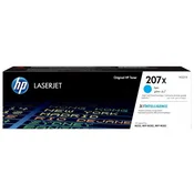 HP toner LASER W2211X, NR.207X, CYAN, ORIGINAL
