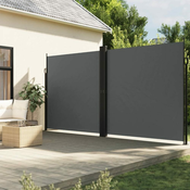 Bocna tenda na uvlacenje antracit 220 x 1200 cm