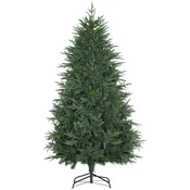 HOMCOM HOMCOM božično drevo PVC, PE, kovina 114D x 114Š x 180V cm zeleno, (5000242558)