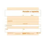 OBRAZEC 5,27 POTRDILO O IZPLAČILU KOPIRNI