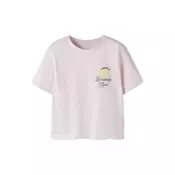 NAME IT Majica NMFJAYSLINE mokka/apno/pastelno roza/črna