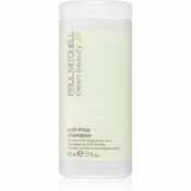 Paul Mitchell Clean Beauty Anti-Frizz šampon za zagladivanje za neposlušnu i anti-frizz kosu 50 ml