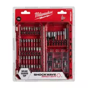 MILWAUKEE 75-delni set vijačnih nastavkov SHOCKWAVE IMPACT DUTY 4932492008