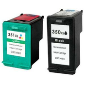 Komplet HP 350XL + HP 351XL / SD412EE kompatibilni kartuši (2) - črna, barvna