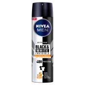 NIVEA Antiperspirant v spreju Men Invisible Black & White Ultimate Impact 150 ml