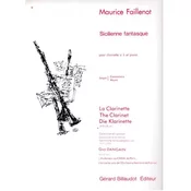 FAILLENOT:SICILIENNE FANTAQUE CLARINETTE & PIANO