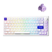 Akko Akko MOD 007B PC Modra Na Beli Brezžična Mehanska Tipkovnica Akko Ice Cream Purple, (22126152)