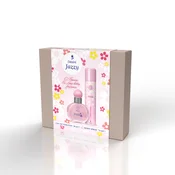 Desire Poklon set Ženska toaletna voda Jazzy, EDT, 30 ml + Dezodorans, 75 ml