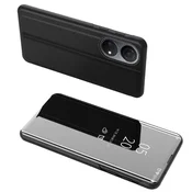 Ovitek Hurtel Clear View Case za Honor X7 / Honor Play 30 Plus, črn