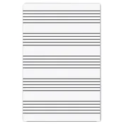 rocada BELA magnetna TABLA 150x100cm SkinBoard z notnim črtovjem NBT-6421MUS
