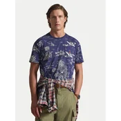 Polo Ralph Lauren Majica 710B16619001 Mornarsko modra Slim Fit
