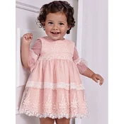 Abel & Lula Elegantna obleka 5014 Roza Regular Fit