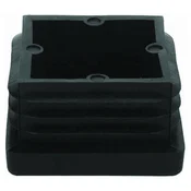 shumee ČRNI PLASTIČNI POKROV 25*25MM