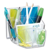 Cep Organizator za pisalno mizo Crystal - prozoren