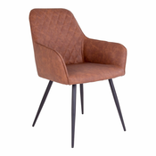 Komplet 2 rjavih jedilnih stolov House Nordic Harbo