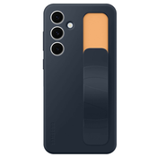 Originalen ovitek Silicone Grip Cover za Samsung Galaxy S24 FE - dark blue