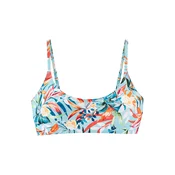 VENICE BEACH Bikini zgornji del Bustier-Top Caru Venice Beach svetlo modra/oranžna/bela