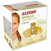 Šminka za djecu Alpino Gel Šljokice zlatan