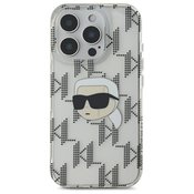 Karl Lagerfeld zaščitni ovitek IML Karl Head Electroplated, Iphone 16 Pro Max