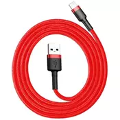 Baseus Cafule USB Lightning Cable 2,4A 0,5m (Red)