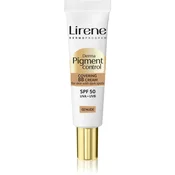 Lirene Derma Pigment Control Covering BB Cream SPF 50 posvetlitvena BB krema proti pigmentnim madežem odtenek 02 Nude 30 ml