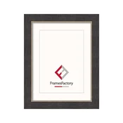 Drewniana ramka Gina 18x18 grafitowy