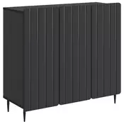 Kreveta Crna 89 x 34,5 x 82 cm Konstruirano drvo