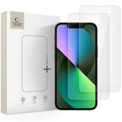 Tech-protect Kaljeno steklo za iPhone 13 mini Glass Fit+, prozorno – 2 kos