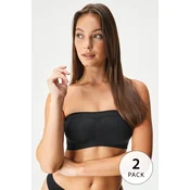 2PACK Brezšivni modrček Flexi Bandeau II