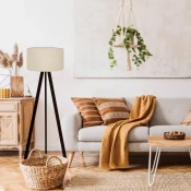 Opviq Podna lampa AYD-2804, Bež