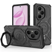 Hibridni ovitek Carbon Shield Pro za Honor 400 Pro - black