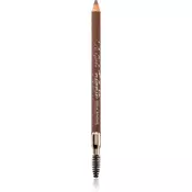 L.A. Girl Cosmetics Featherlite dolgoobstojni svinčnik za obrvi s krtačko odtenek Soft Brown 1.1 g