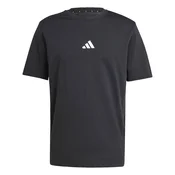 adidas Majica Essentials Small Logo JE9024 Črna Regular Fit