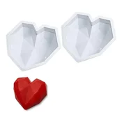 Silikonski kalup SRCE DIAMANT