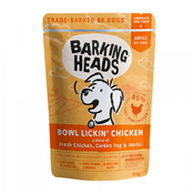 Barking Heads za odrasle pse, piletina, 300g