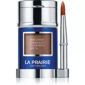 La Prairie Skin Caviar Concealer Foundation puder in korektor SPF 15 odtenek NW-70 Hazel 30 ml