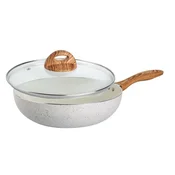 FG HAUS Keramicki wok tiganj sa poklopcem 28cm BR947