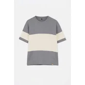Trendyol Muška majica Tmnss25Ts00065, Siva