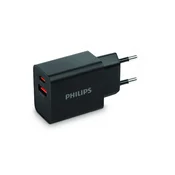 Philips kucni punjac USB-C + USB-A, 20W/18W
